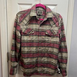 Converse One Star Cotton Flannel Button Down